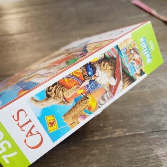 Buffalo Cats Beachcombers 750 Piece Jigsaw Puzzle - Picture 3 of 7